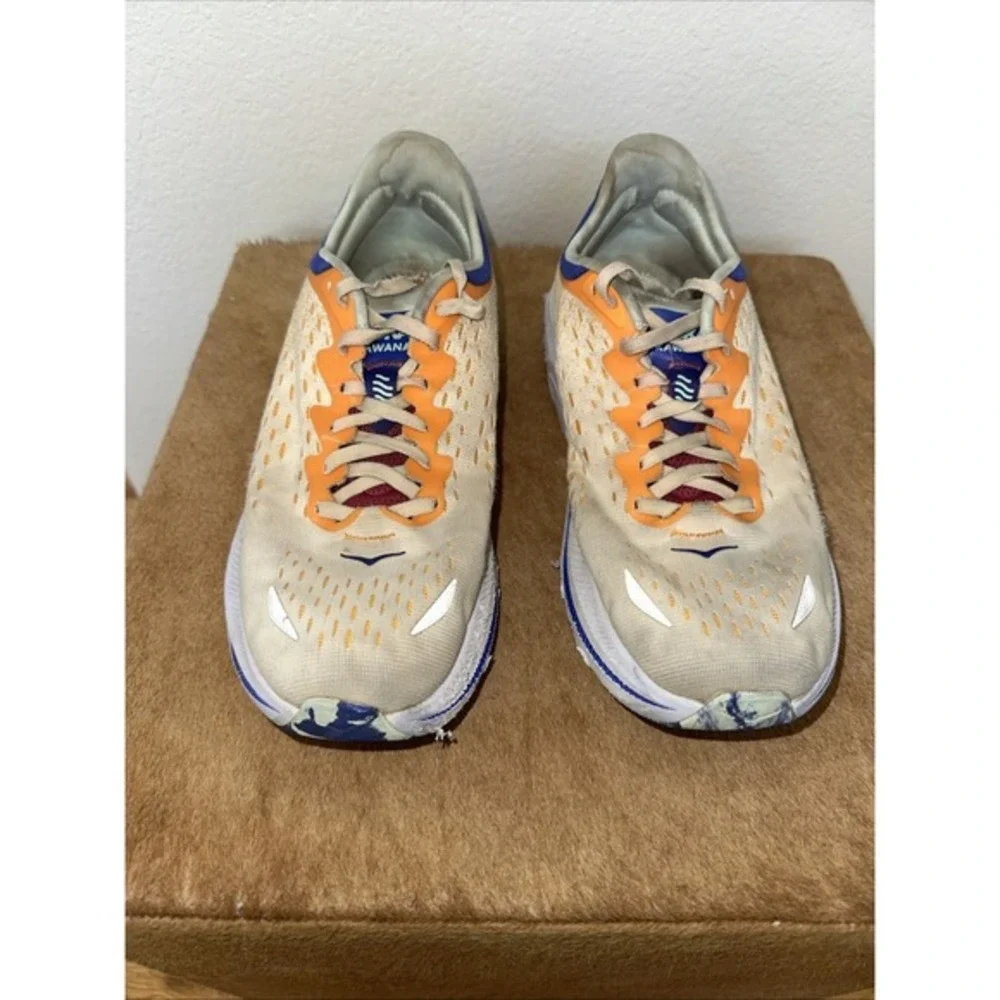 Hoka One One Kawana Beige Running‎ Shoes Sneakers 1123164 SBBN Women - Sz 9.5